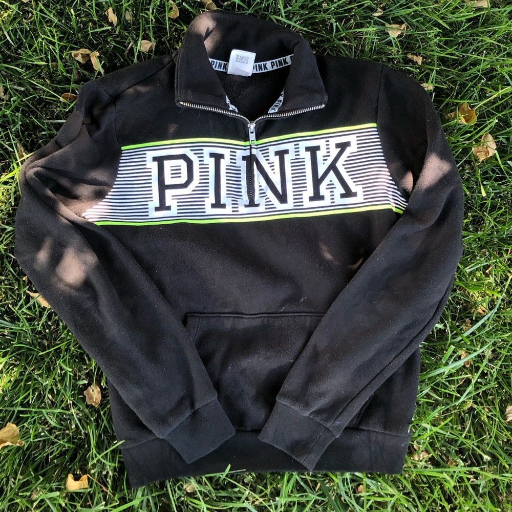 BS PINK half zip